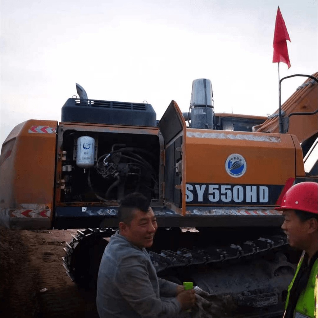 矿场安装龙邦节能环保滤清器