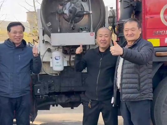 龙邦节能环保过滤器设备应用重型卡车